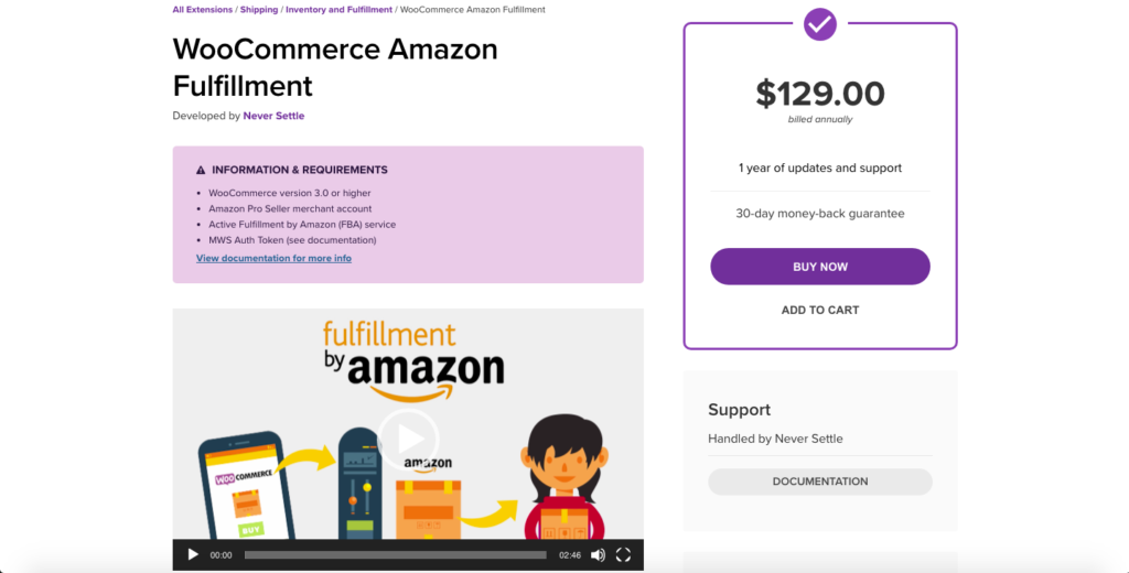 Integrar WooCommerce con Amazon - WC Amazon Fulfillment