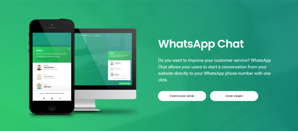 Agregar chat de WhatsApp a WordPress - Complemento de chat de Whatsapp