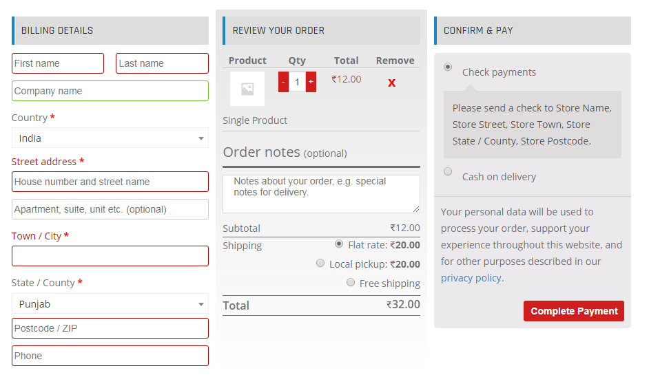 beste woocommerce One-Page-Checkout-Plugins - Woocommerce One-Page-Checkout und Layouts