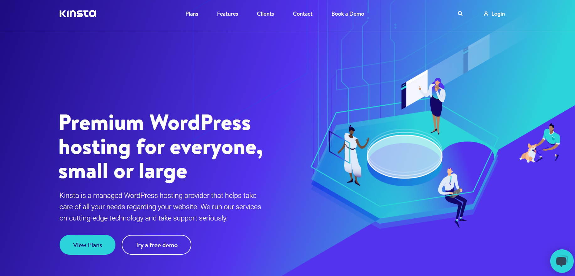 Servicios de alojamiento de WordPress - kinsta