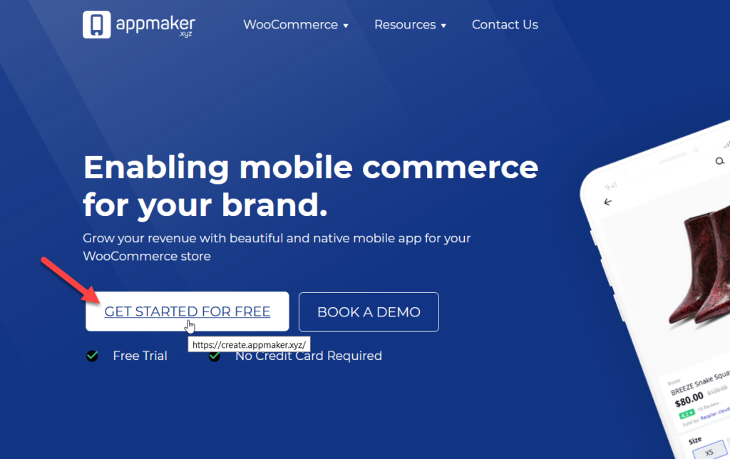 إنشاء تطبيق woocommerce للجوال - إنشاء التطبيق