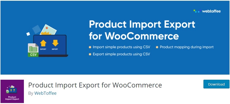 تصدير استيراد المنتجات لمنتجات woocommerce لتصدير منتجات woocommerce