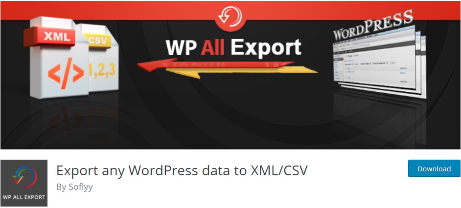 제품 수출을 위한 최고의 WooCommerce 플러그인 - WP All Export