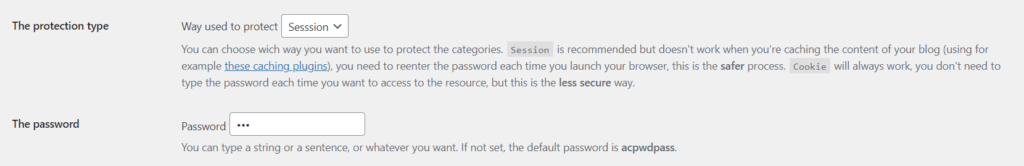 zabezpieczenie strony hasłem w wordpressie - sesja i hasło