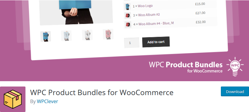 pakiety produktów w WooCommerce - Pakiety produktów WPC