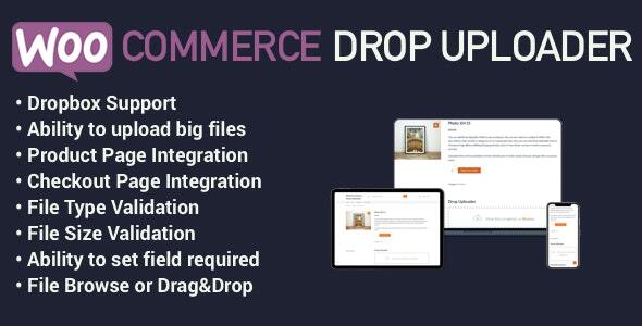 WooCommerce Drop Uploader