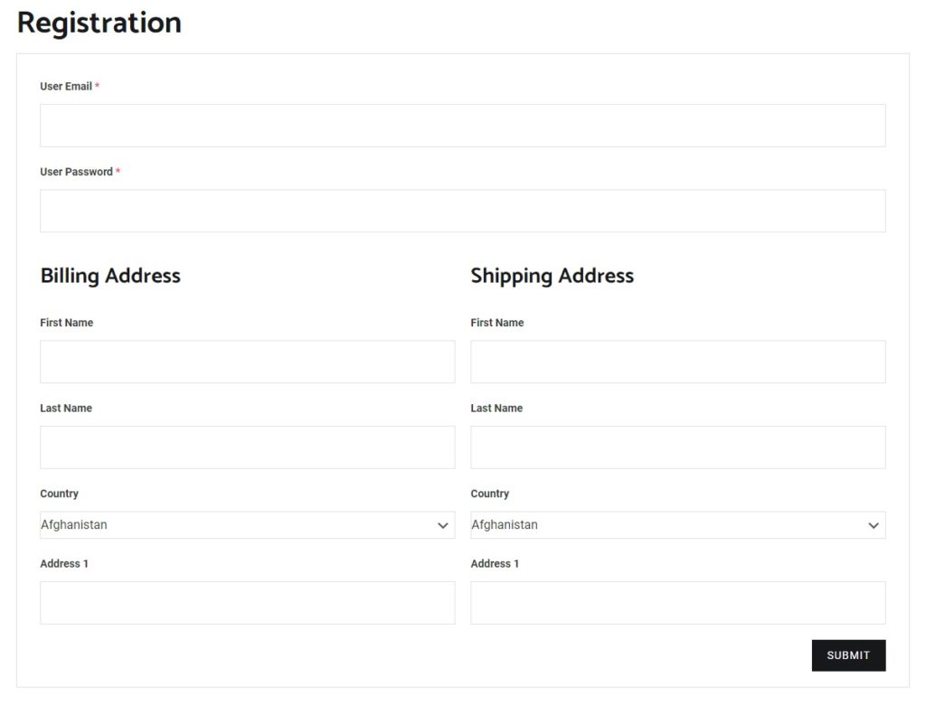 formulário de registro woocommerce personalizar formulário de registro woocommerce