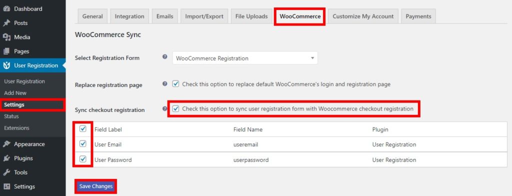 formulário de registro no checkout personalizar formulário de registro do woocommerce