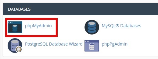 cpanel phpmyadmin changer le type de publication dans wordpress