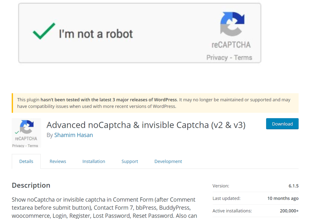 Woocommerce captcha plugins — продвинутый плагин nocaptcha