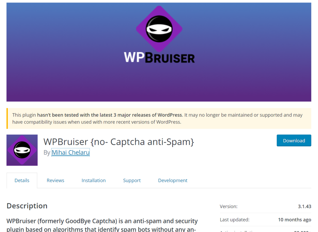 плагин wpbruiser для вордпресс