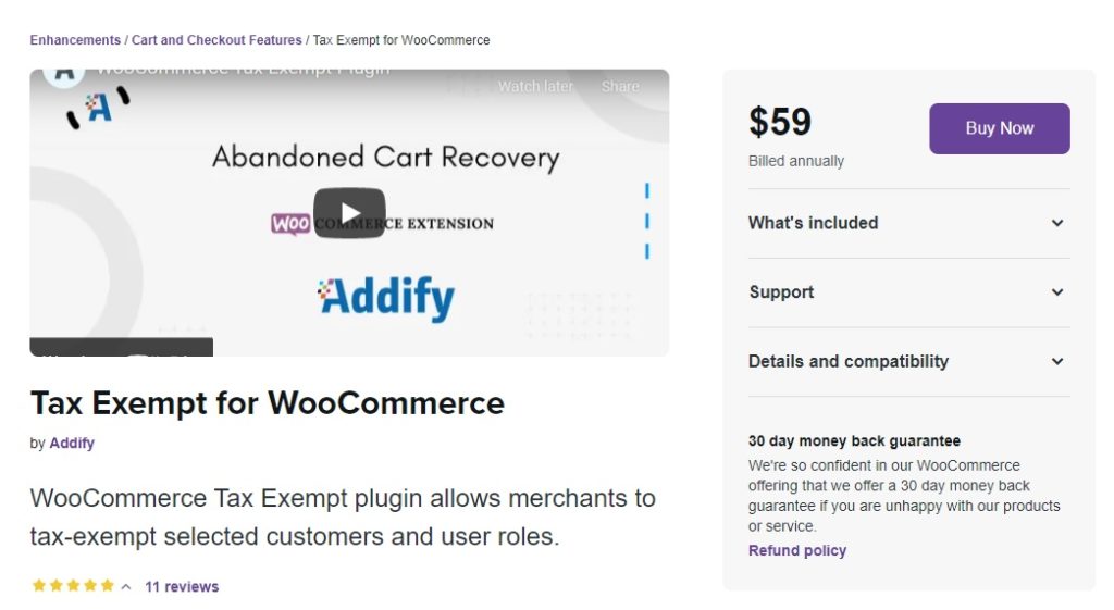 Plugin esentasse woocommerce