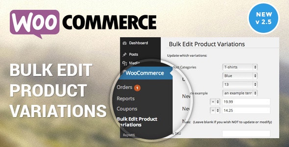 WooCommerce Modifica in blocco prodotti e prezzi variabili