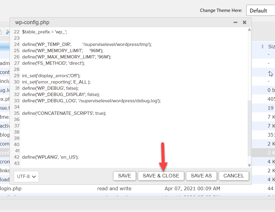 woocommerceチェックアウトエラーメッセージを変更します-wp-config.phpファイルを更新します