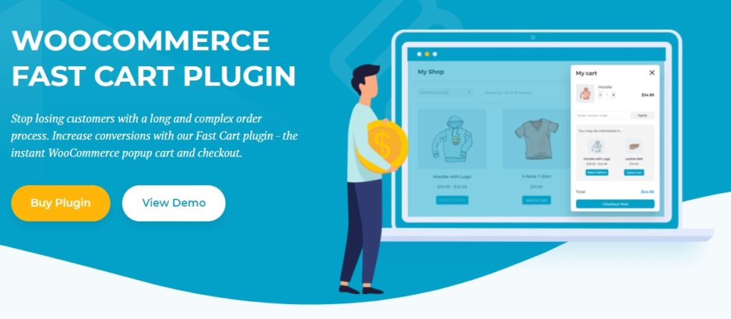 Plugin WooCommerce Fast Cart Plugin per personalizzare la pagina del carrello woocommerce