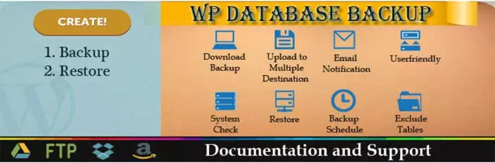 WP النسخ الاحتياطي لقاعدة البيانات