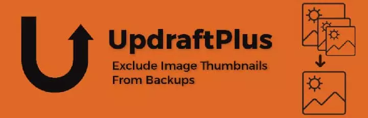 UpdraftPlusバックアップから画像サムネイルを除外する