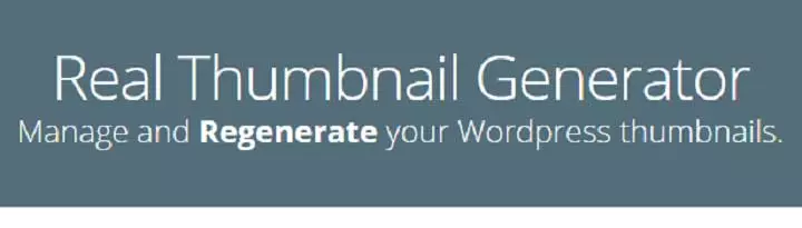 WordPress Real Thumbnail Generator