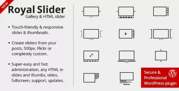 Pluginul RoyalSlider WP