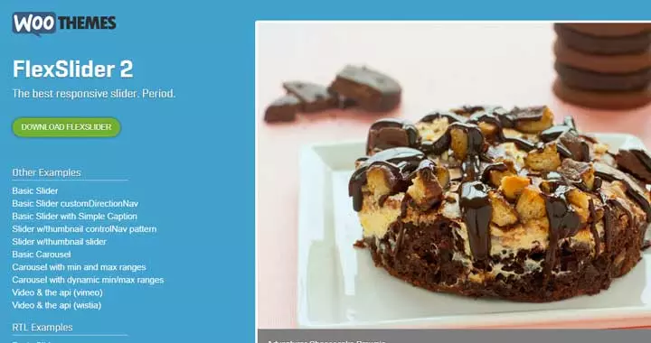 Flex Slider WooThemes