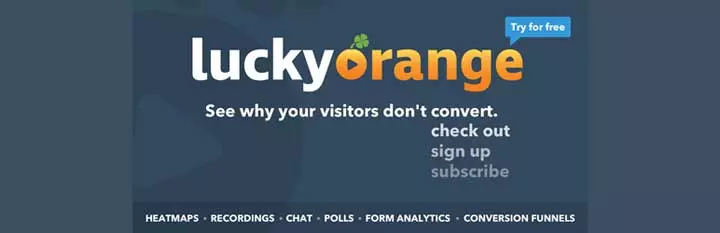 Plugin Lucky Orange WordPress Heatmap