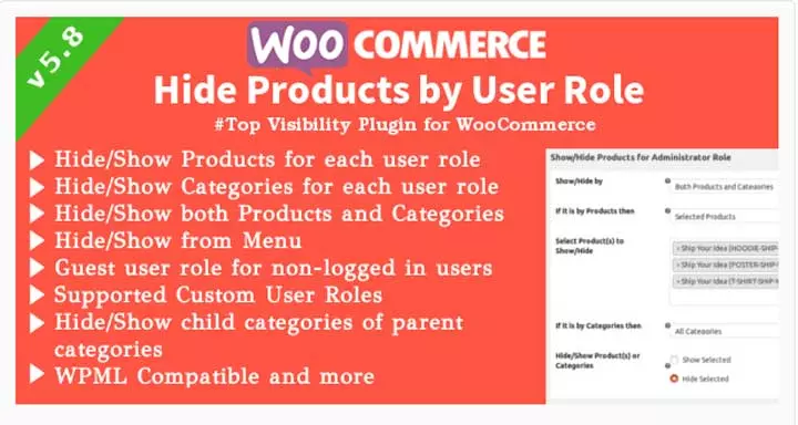 WooCommerce Nascondi prodotti