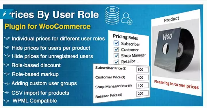 Prezzi per ruolo utente per WooCommerce