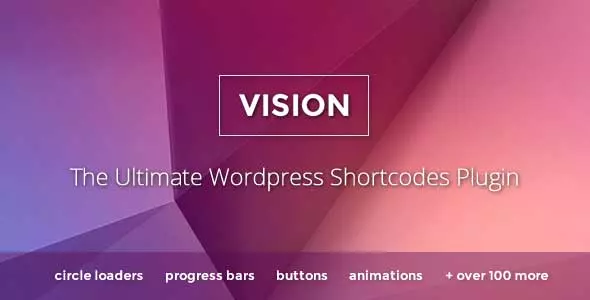 البرنامج المساعد للرمز القصير Vision WordPress