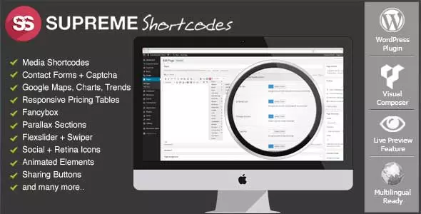 Supreme Shortcode Plugin