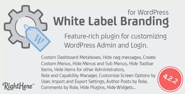 العلامة التجارية White Label لـ WordPress