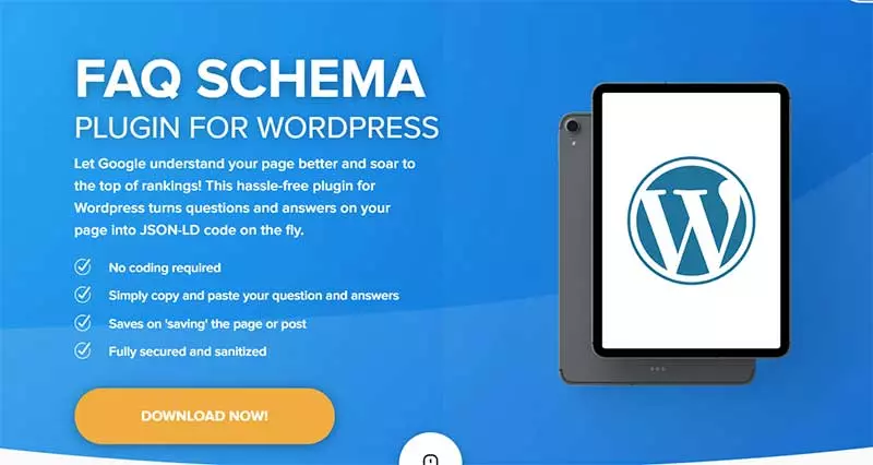 SSS-Şema-WordPress için Eklenti