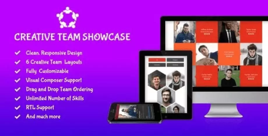 يساعدك البرنامج الإضافي Creative Team Showcase على تقديم فريقك بطريقة أكثر إبداعًا واحترافية. يأتي مع 6 تخطيطات مختلفة مع خيارات متعددة لكل تخطيط. هذا المكون الإضافي WordPress للفريق قابل للتخصيص بالكامل برمز نظيف ومحسن. تشمل الميزات الرئيسية سحب وإسقاط أعضاء الفريق الذين يطلبون خيارًا قابلاً للتخصيص بالكامل لجميع الألوان وأحجام الخطوط. إنه متوفر بـ 6 تخطيطات مختلفة مع خيارات متعددة. يمكنك أيضًا الحصول على وثائق مفصلة برمز نظيف ومحسن. تبلغ تكلفة البرنامج الإضافي Creative Team Showcase 25 دولارًا مع ترخيص Envato القياسي.