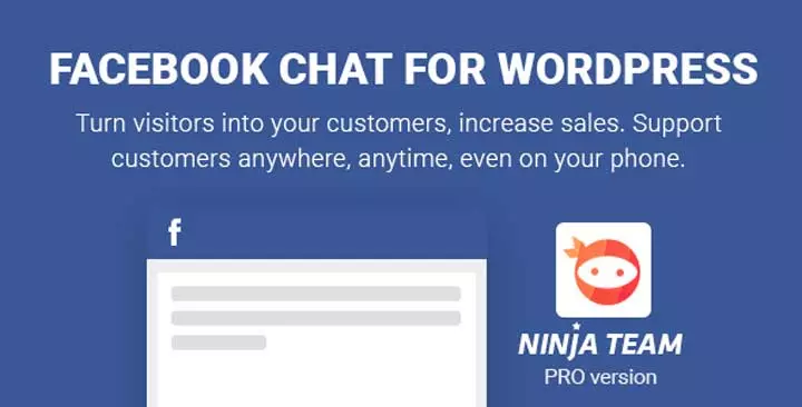 Chat dal vivo di Facebook per WordPress