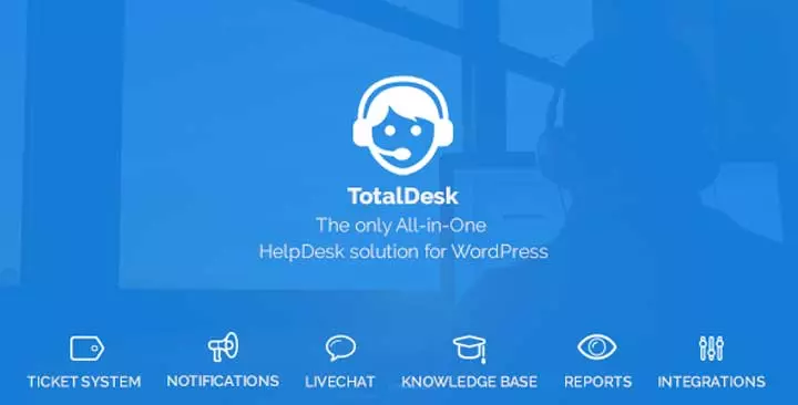 TotalDeskWordPressライブチャットプラグイン