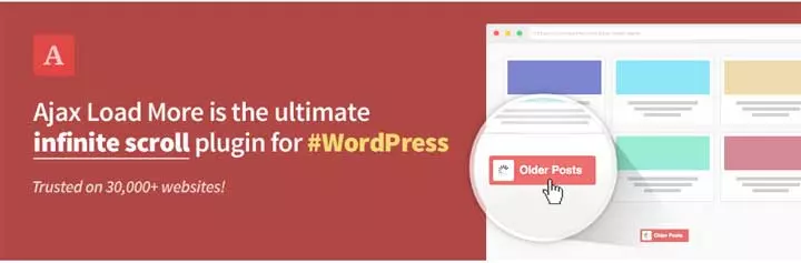 WordPress Infinite Scroll - Ajax Charger plus