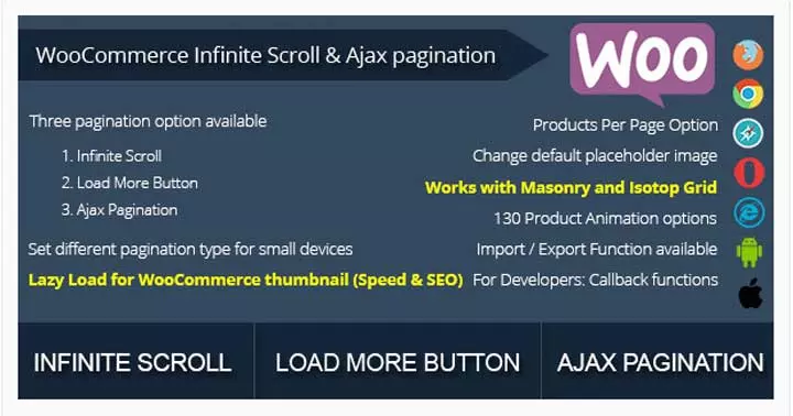 WooCommerce Infinite Scroll und Ajax