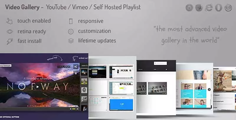 Plugin WordPress pentru galerie video