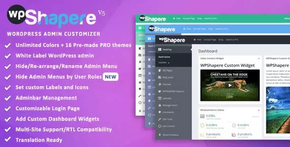 WordPress-Admin-Design – WPShapere