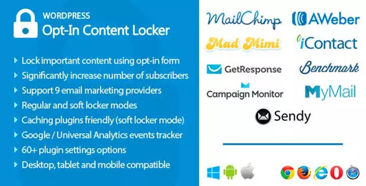 Opt-in Content Locker pentru WordPress