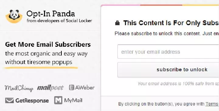 Opt-In Panda pentru WordPress