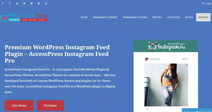 AccessPress Instagram Feed Pro