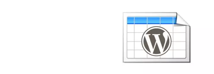Plugin Tabel WordPress TablePress