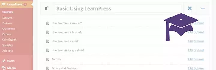 Плагин LearnPress для викторин WordPress