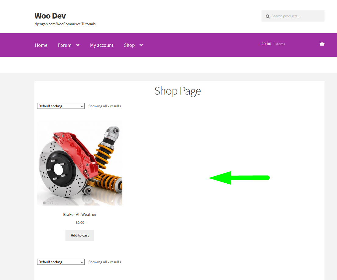 nascondi prodotto woocommerce