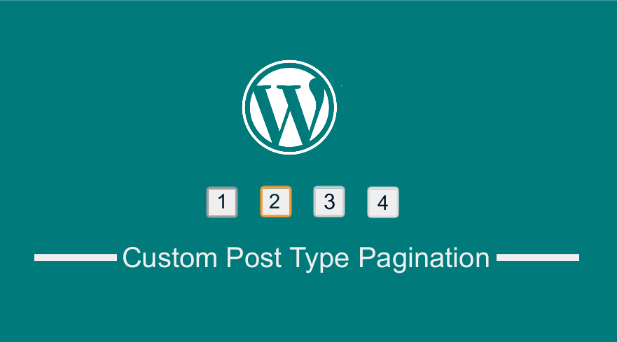 Paginare tip postare personalizată WordPress