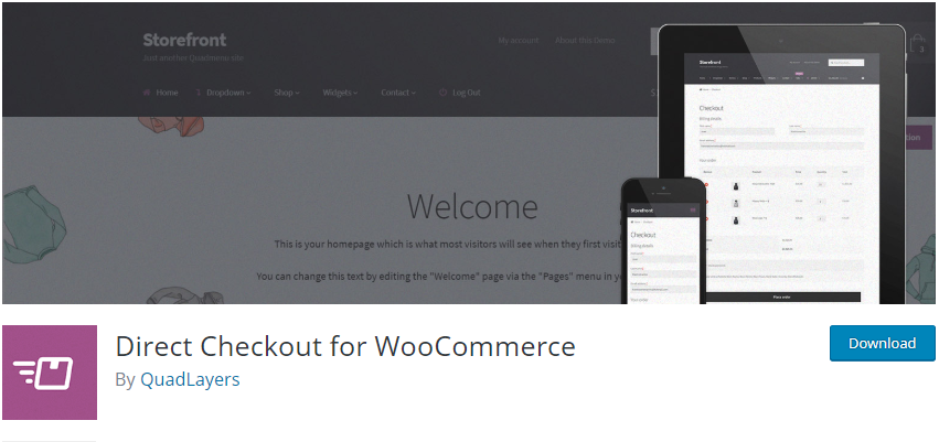 Paiement direct WooCommerce