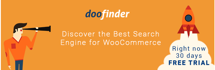 Moteur de recherche avancé Doofinder pour WooCommerce