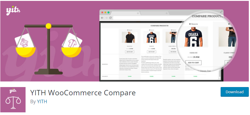 YITH WooCommerce Comparer