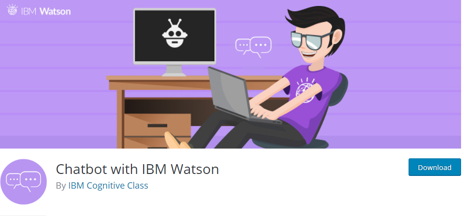 Chatbot with IBM Watson best WordPress chat plugin