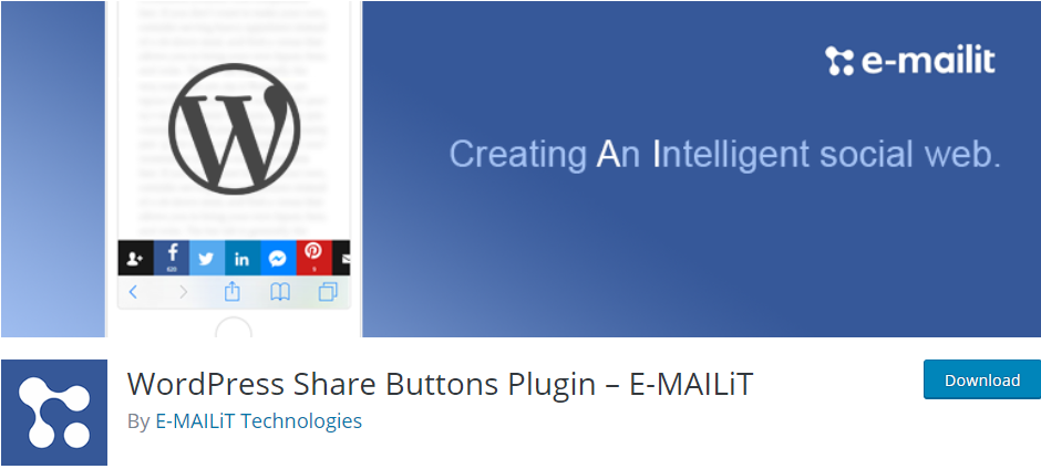 Plugin de boutons de partage WordPress